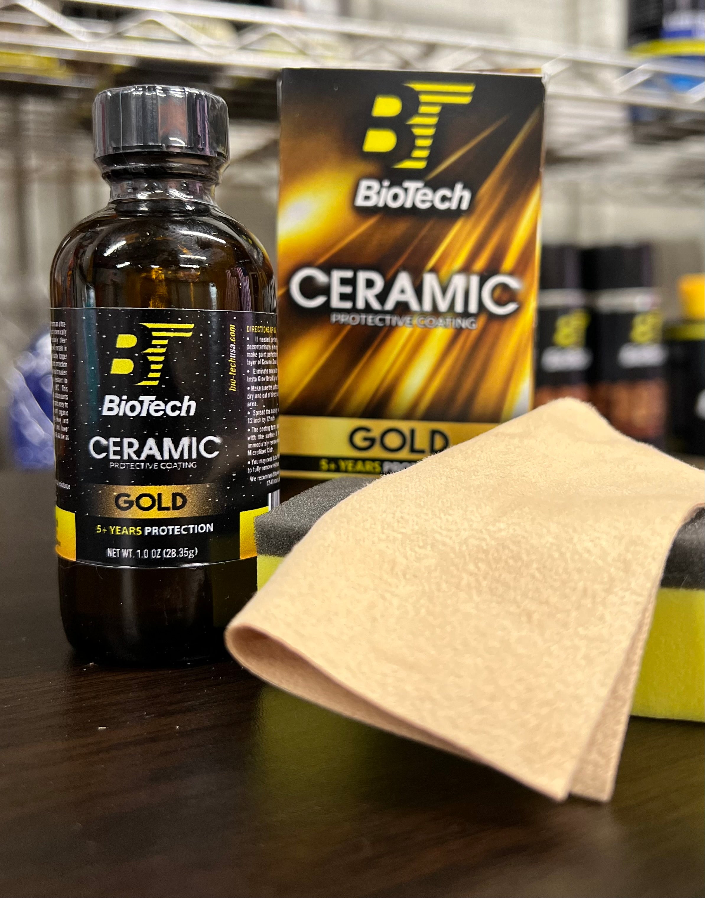 BioTech Gold Ceramic Protective Coating Kit
